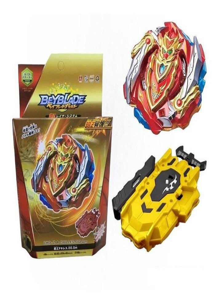 Bey Blade Beyblade Burst B-129 Starter Super-Z Achilles   With Launcher LR B-88 