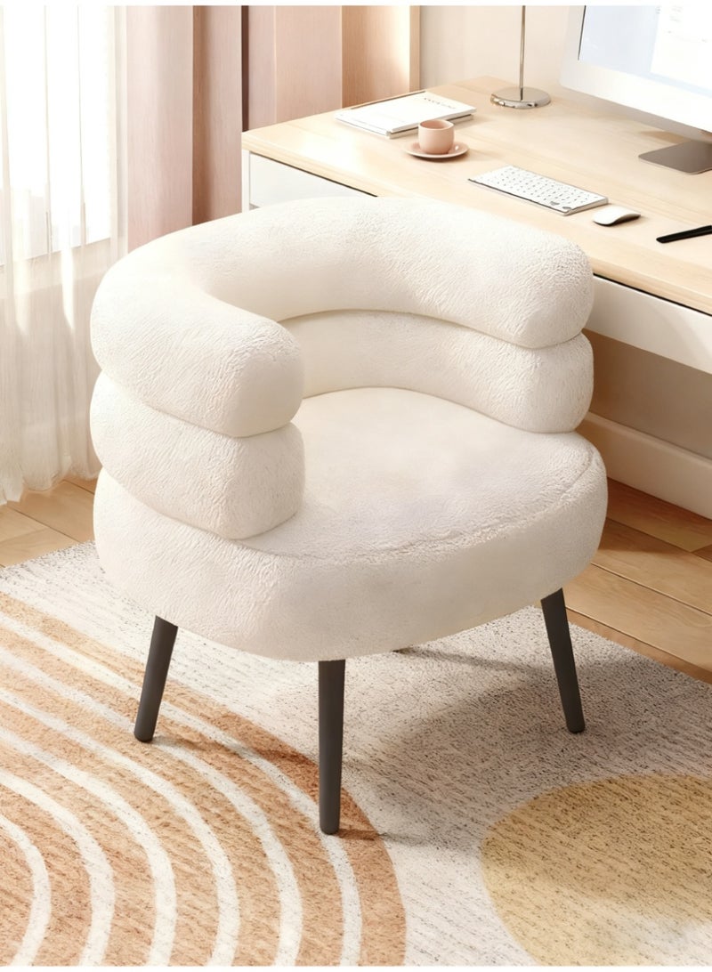 XiuWoo Vanity Chair Makeup Dressing Chair for Bedroom Livingroom Study Room - Image 1