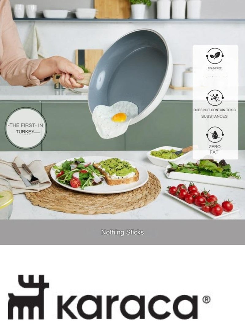 كاراجا كاراجا طقم طبخ  طلاء كريستال سويسري 7 قطع صنع في تركيا  - Image 1