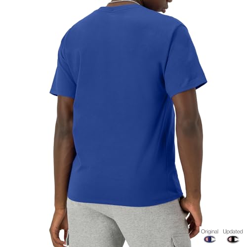 Champion mens Classic T-shirt, Script Logo T Shirt, Surf the Web-y07718, XX-Large US - Image 3
