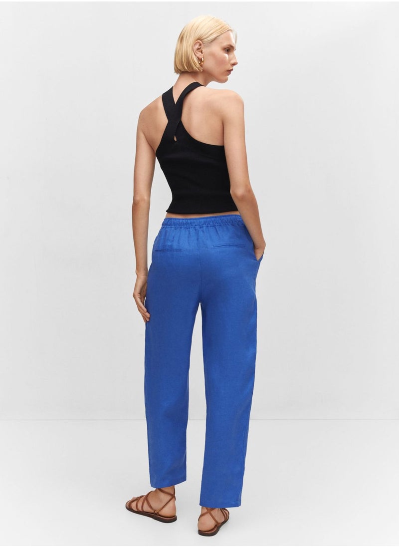 MANGO - High Waist Pants - Image 1