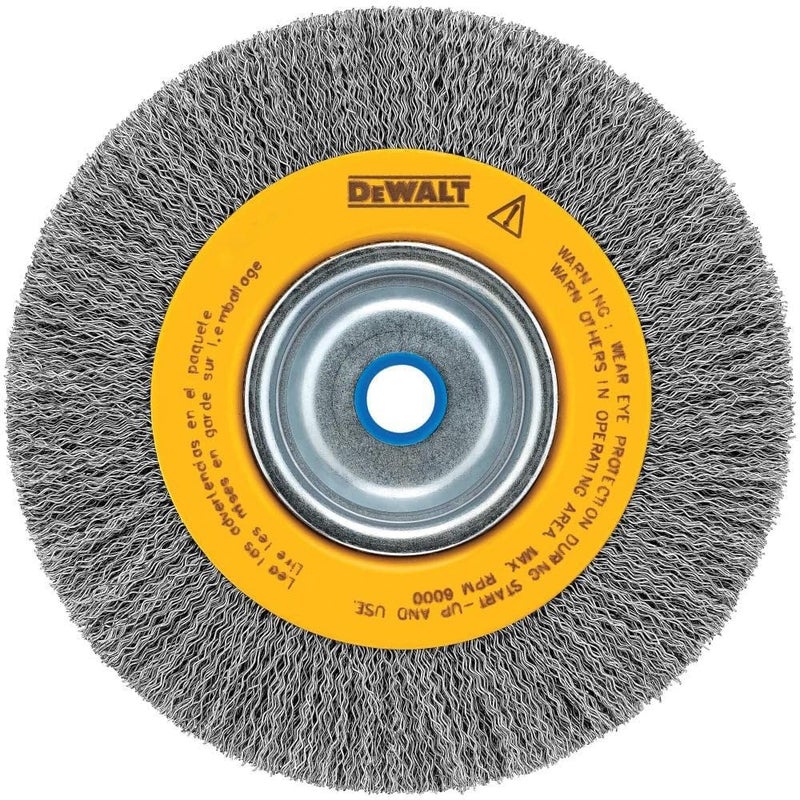DEWALT 6 In. Crimped Wire Wheel Wide - Image 1