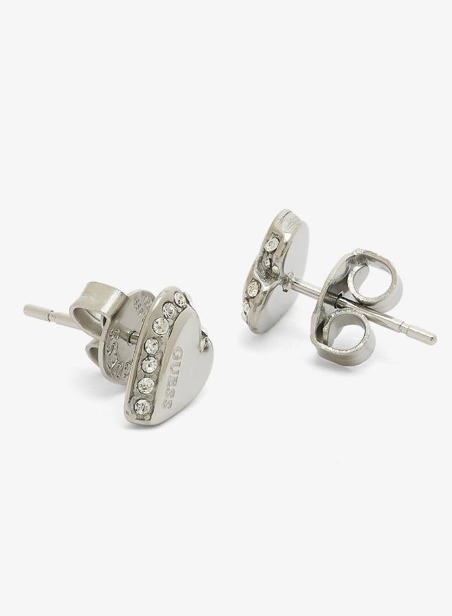 GUESS Heart Stud Earrings - Image 2