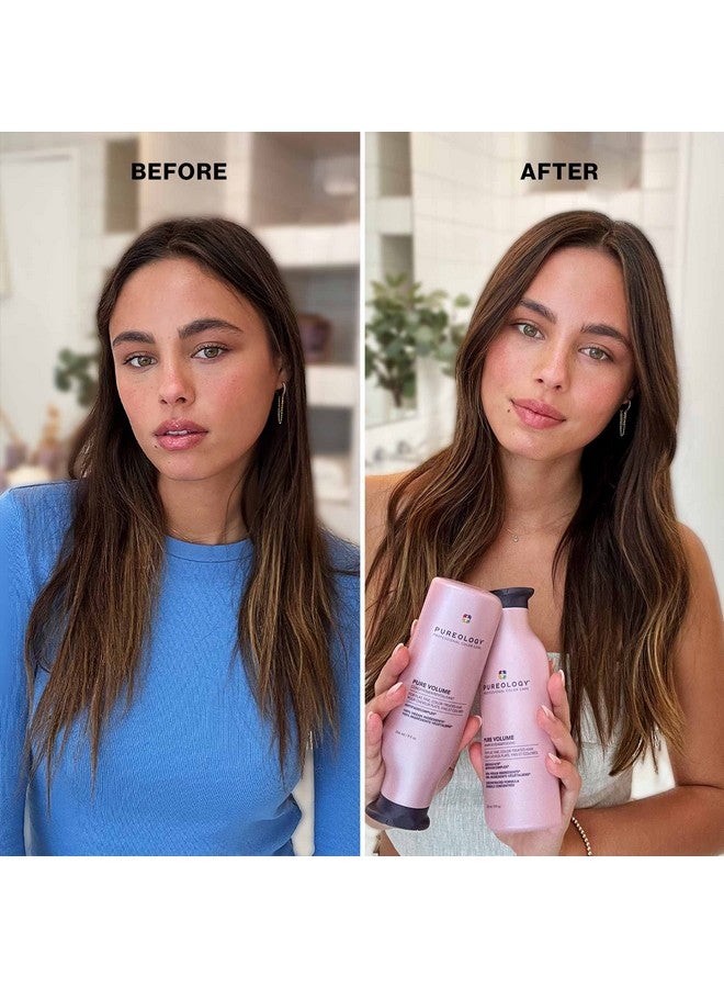 بيورولوجي شامبو بيورولوجي بيور فوليوم | للشعر المسطح، الناعم، المصبوغ أو الطبيعي | يُضيف كثافة وكثافة خفيفة الوزن | يُزيل التراكمات | شامبو خالٍ من الكبريتات | نباتي - Image 3