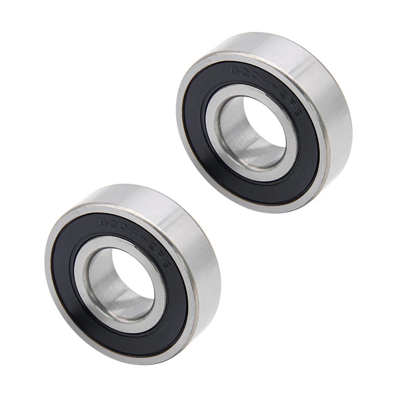 Huarntwo Igidia 6204-2RS Replacement Ball Bearing for Craftsman Poulan Husvarna 129895, 532129895 738220419: MTD Cub Cadet 741-0919, 941-0919: Toro 251-297, 251-381: Ariens 54123, 054123(2 pcs) - Image 2