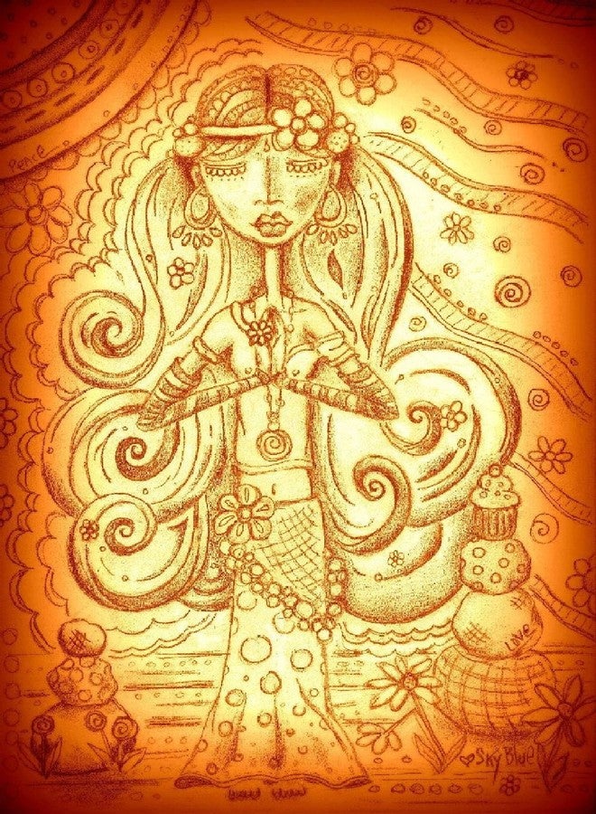 orgner Active Elements Latest Poly Canvas Yoga Mat Bag/Cover. Easy Fit up to 4 mm Thick Yoga Mat. Print Design : Disposition on The yogic Path - Ethnic Yoga Posture - Image 4