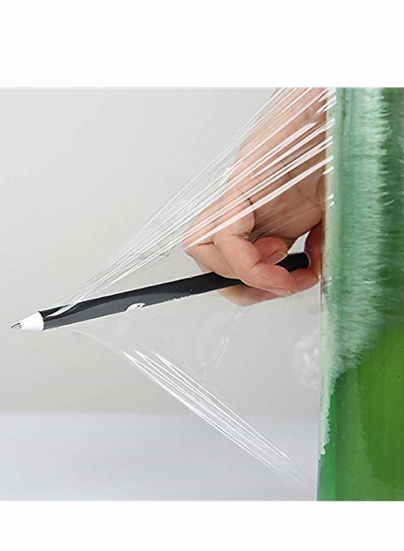 Garden Grafting Tape Plant Repair Tapes Moisture Barrier PE Stretchable Clear Film for Fruit, Floral, Tree and Plants Ploy Budding Graft Tool Nursery Tape, 4Pcs, Green