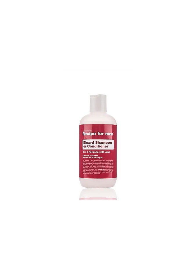 Recipe For Men - Recipe For Men Beard Shampoo and Conditioner 250ml - Image 1