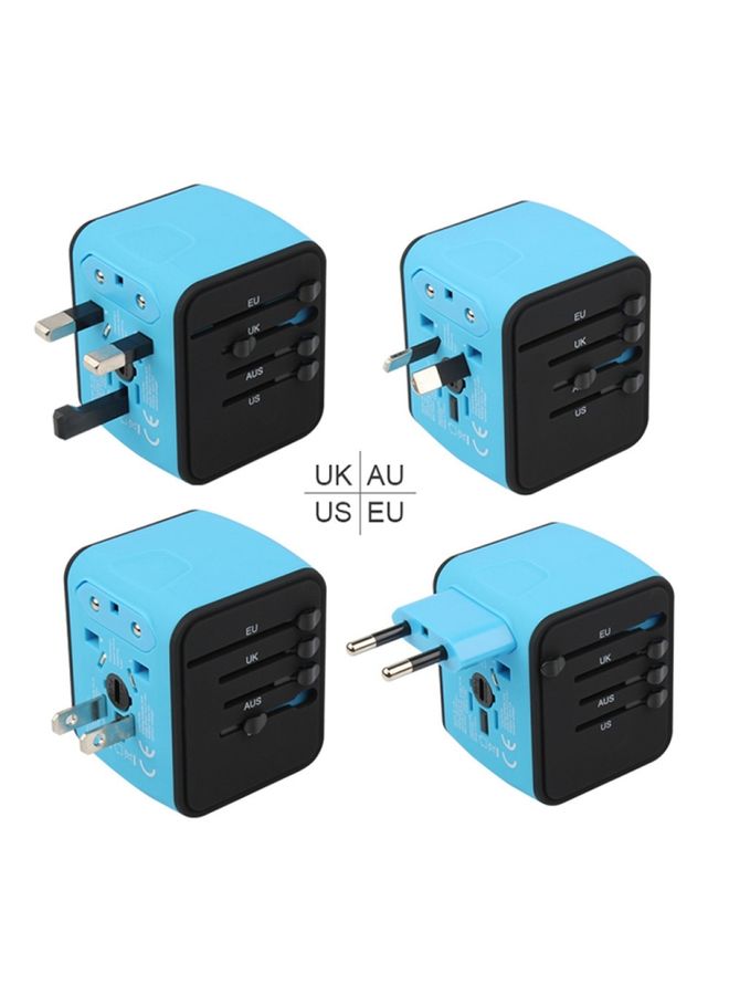 BMAX 199-04U Travel Multifunctional USB Converter 4 USB Universal Socket(Black) - Image 2