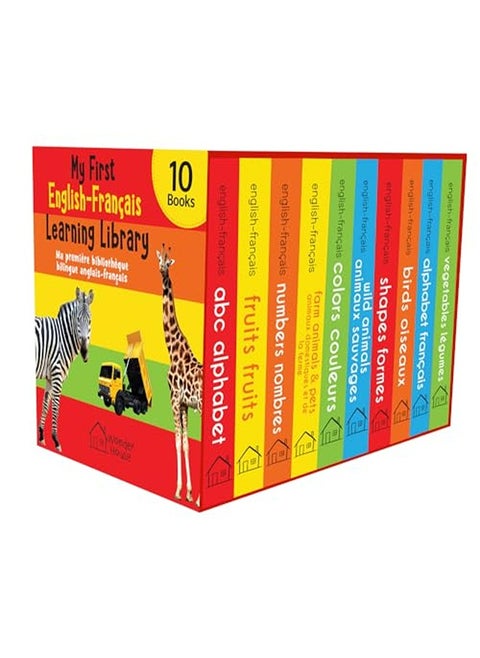 My First Englishfranã§Ais Learning Library Ma Premiã¨Re Bibliothã¨Que Bilingue Anglaisfranã§Ais  Bo
