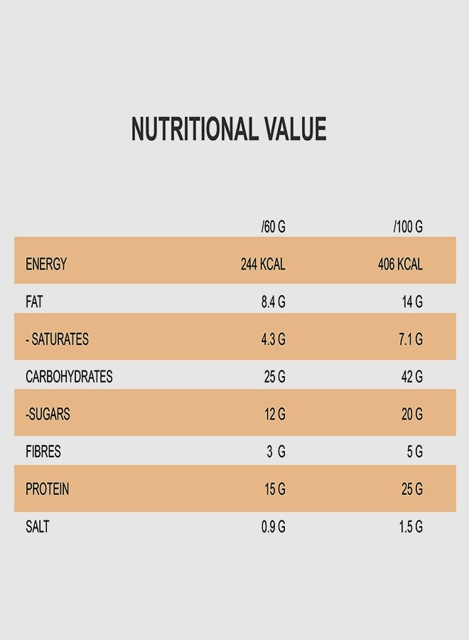 QNT PROTEIN COOKIE | 12 x 60g | Salted Caramel, 25% High-Protein, High-Fiber Snack - Image 5