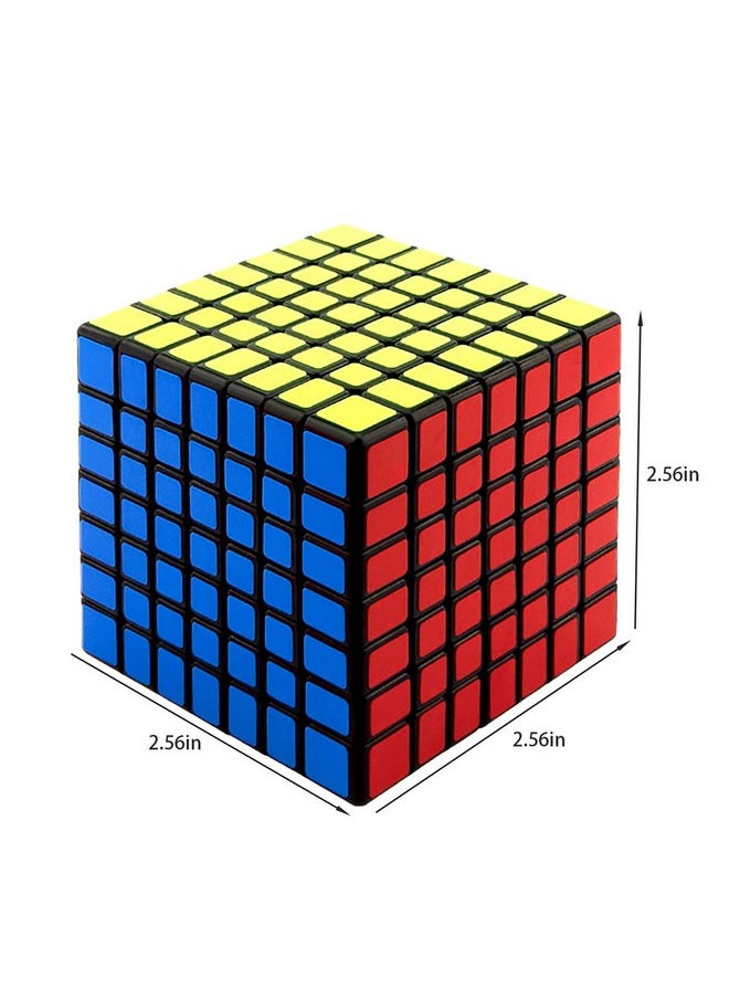 Ahyuan - 7X7 Speed Cube 7 By 7 Speed Cube 7X7X7 Magic Cube Puzzle Game Toy Black For Teenagers And Adults - Image 1