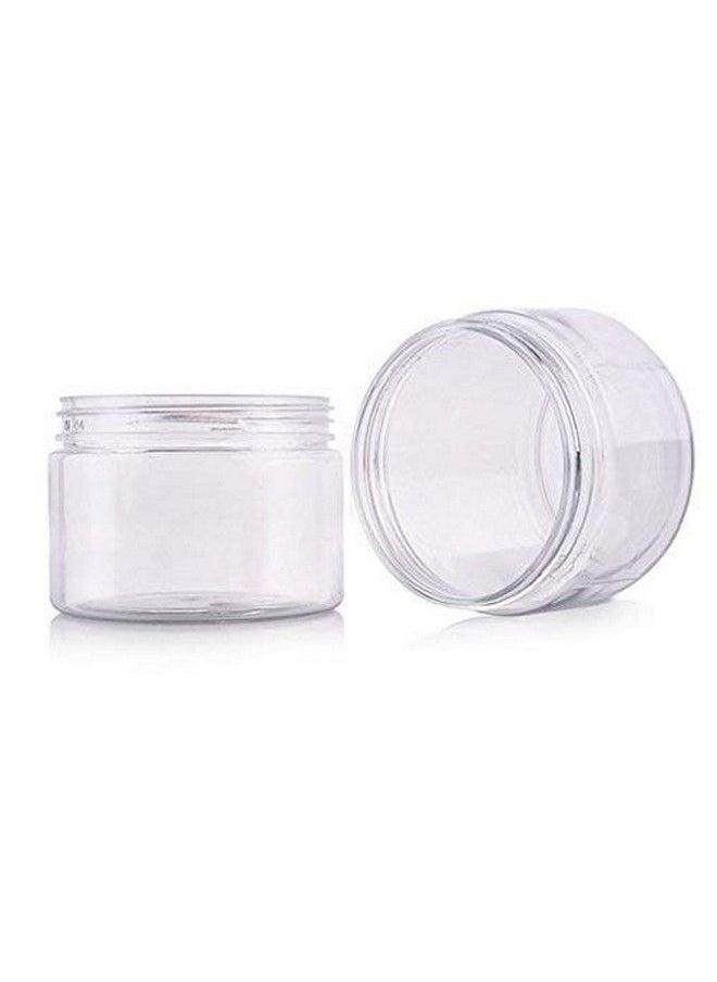 6Pk (100Ml/3.4Oz) Clear Empty Beauty Care Skin Cream Jar Pot With Aluminium Screw Cap Dispenser Containers Refillable Travel Makeup Sample Vials Bottle For Eye Facial Body Essence Essential Oil - pzsku/ZD2263FE90A70DDE22ABFZ/45/_/1688972722/e4d05fe7-60f3-4ec4-bdd3-c0a0299ffd22