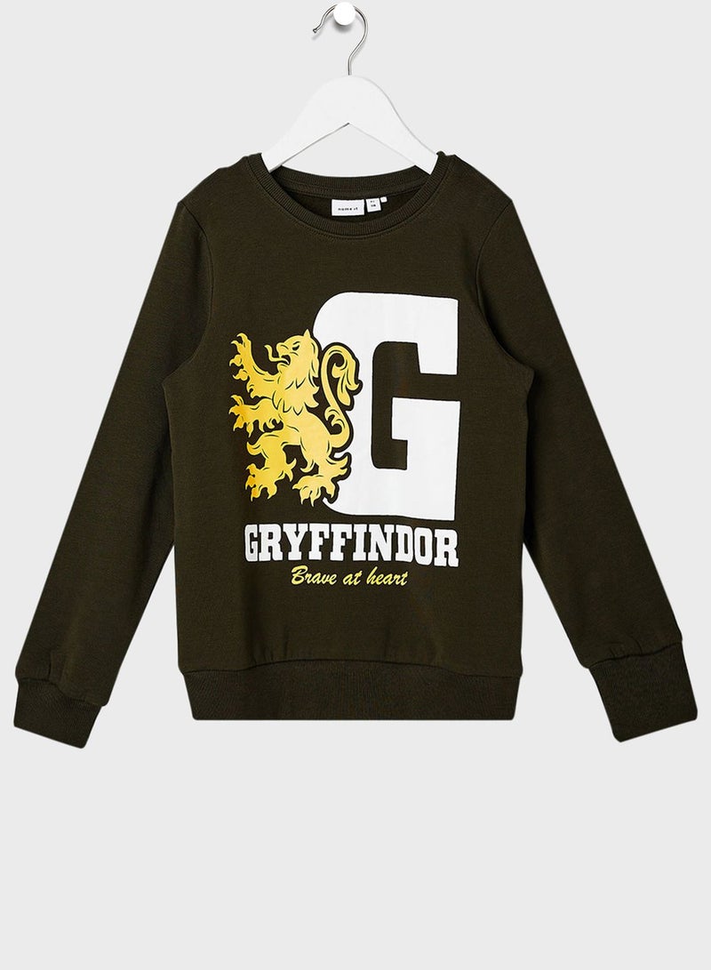NAME IT Kids Gryffindor Sweatshirt  - Image 1