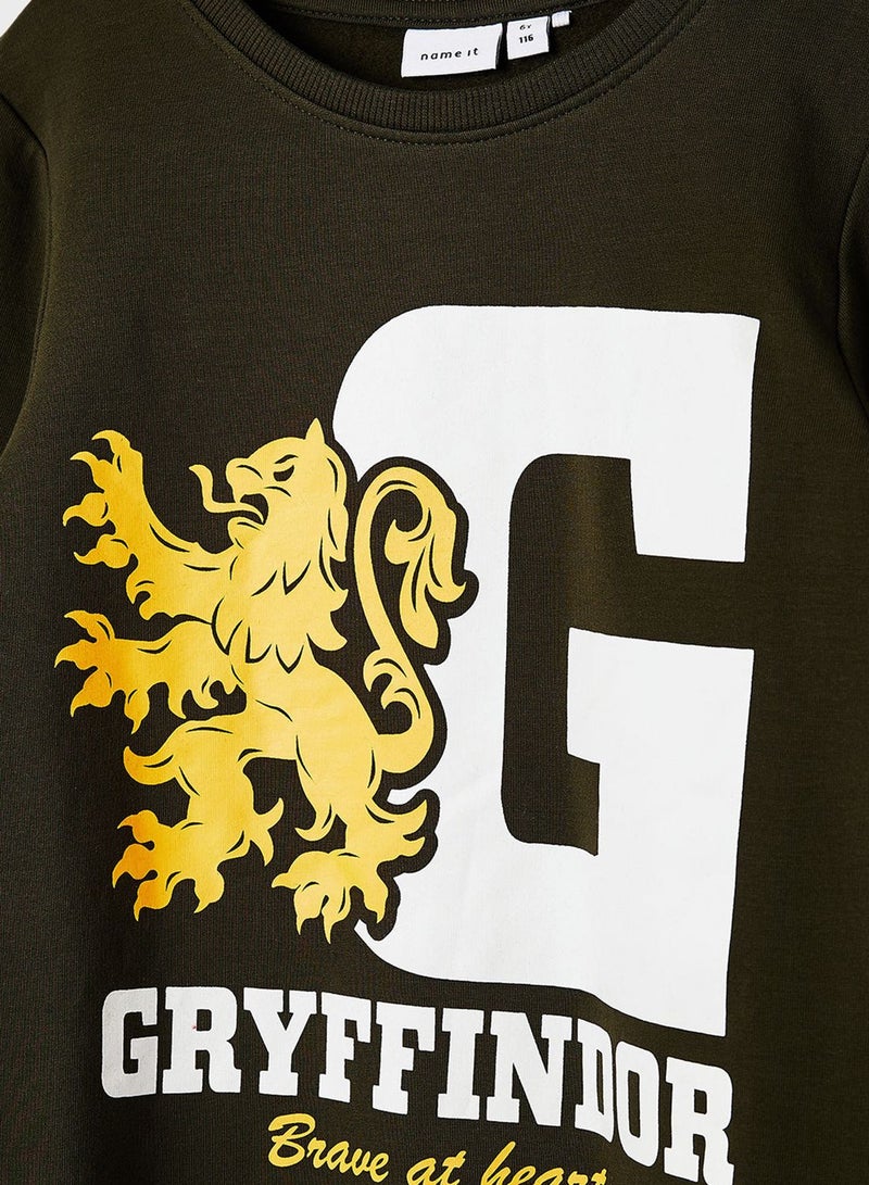NAME IT Kids Gryffindor Sweatshirt  - Image 3