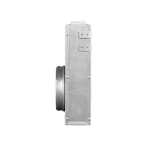 BUILDMART - 12" Plenum Box for [12" Linear Slot Diffuser - (1 Slot) Single Slot] Premium Insulated Galvanized Sheet Metal Plenum Box for Heating and Cooling - Texas Buildmart - Image 2