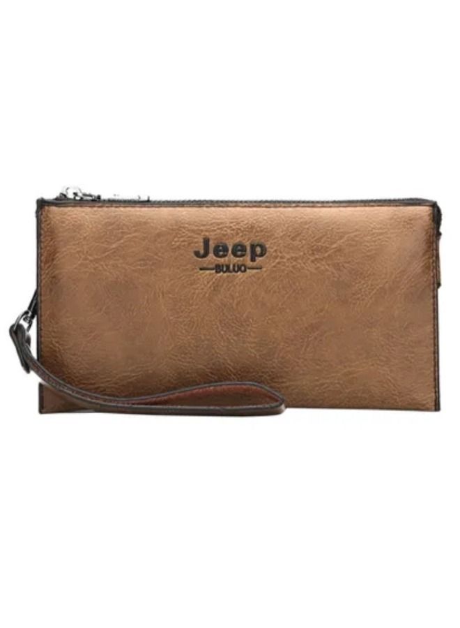 Pleated Business Casual Long Clutch - Image 2