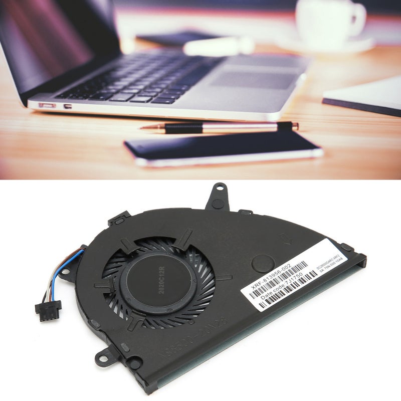 Cpu Cooler: 4-Wire Power Connector, Strong Compatibility - Durable High-Quality Material, Quiet Cooling for Hp Pavilion 15-cs 15-cw Series Laptops - Image 3