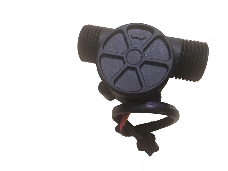 GREDIA 1/2" Water Flow Sensor Food-Grade Switch Hall Effect Flowmeter Fluid Meter Counter 1-30L/min - Image 4