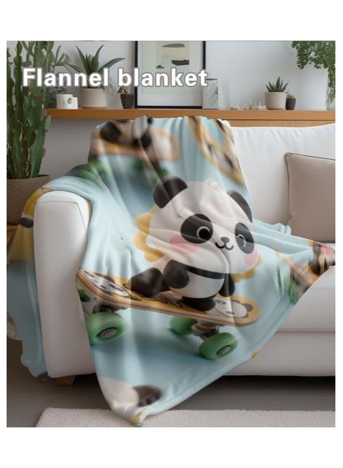 general Flannel thin blanket (warm and comfortable, suitable for sleep, gaming, dust removal and sandproof) 150cm*200cm - 966 - Image 4