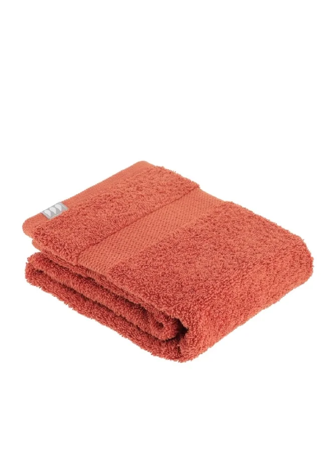 Tendance Quick Absorbent High Quality Cotton Hand Towel Terracotta 50 x 90 cm 7003125