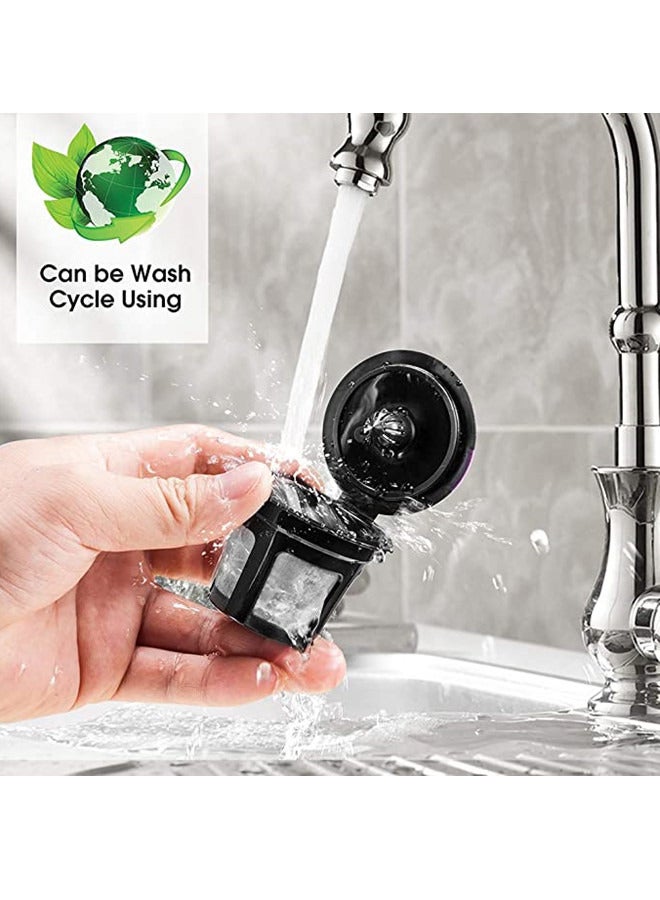 ISank Reusable K Cups, 4 Pack Universal Fit Reusable Coffee Filters for Keurig 1.0 and 2.0 Brewers - Image 4