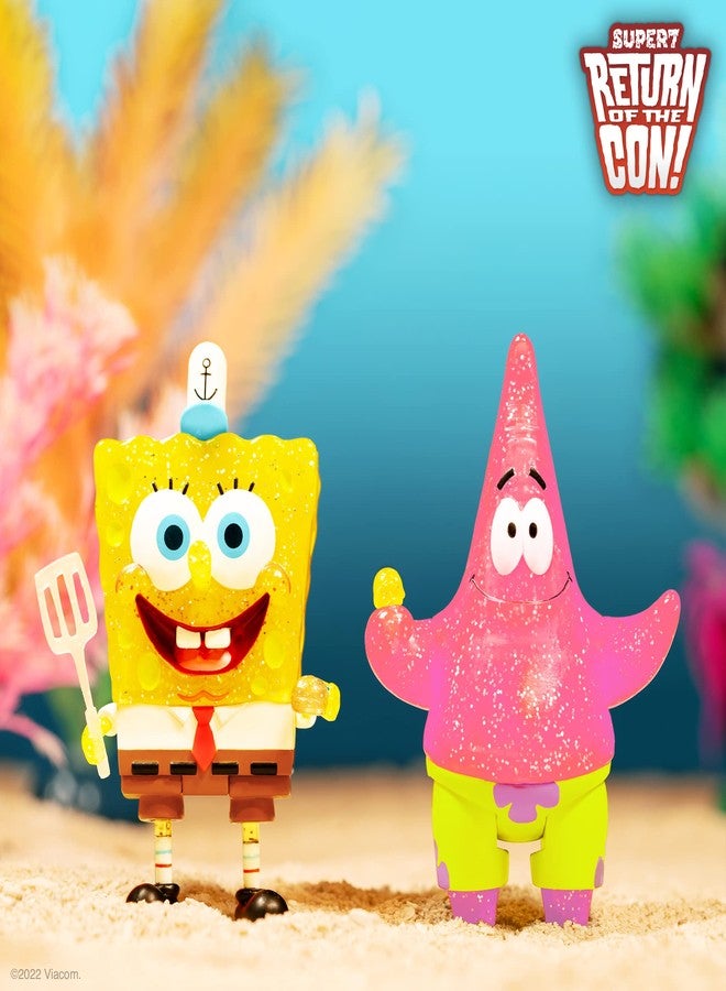 SUPER7 - Spongebob Squarepants: Spongebob & Patrick Con Exclusive Reaction Figure - Image 4
