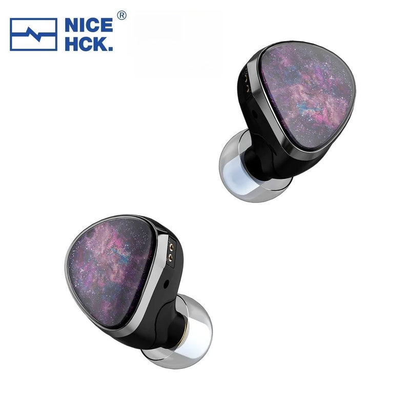 Nicehck NX8 Hybrid Wired HiFi IEM Earphones 1dd+6ba+1pzt, Detachable 2-Pin Connector, 3.5mm Standard - Image 2