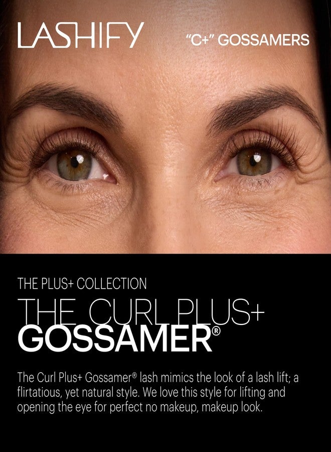 Lashify Curl Plus+ 12mm Gossamer Eyelash Extensions Refill in Minx, Easy DIY False Lashes for the Most Delicate, Natural and Long Lasting Look - Image 2