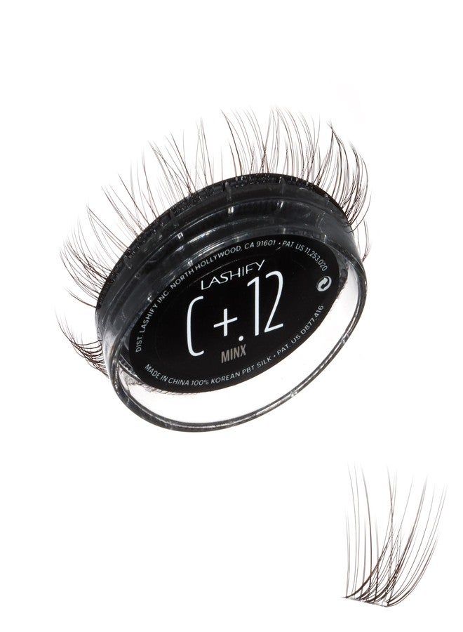 Lashify Curl Plus+ 12mm Gossamer Eyelash Extensions Refill in Minx, Easy DIY False Lashes for the Most Delicate, Natural and Long Lasting Look - Image 1