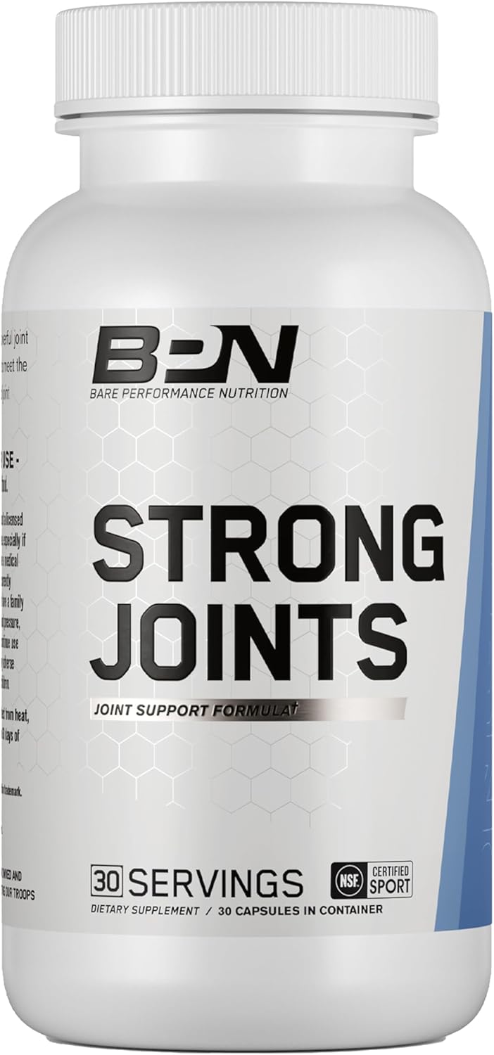 BARE PERFORMANCE NUTRITION BPN Strong Joints Joint Support Capsules UCll Joint Comfort Mobility and Flexibility - Image 1