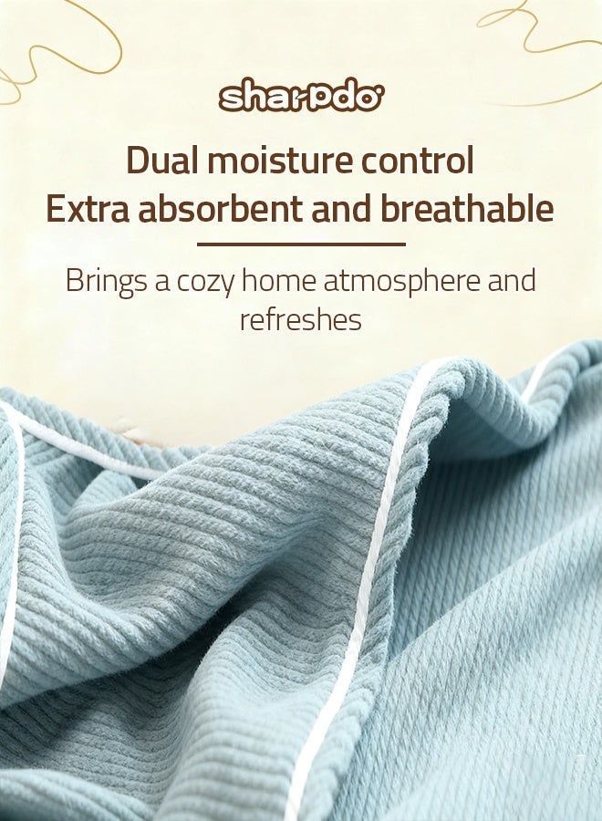 شاربدو غطاء كنبة غطاء كنبة لأربع أشخاص لكل المواسم قماش كوردروي وسادة مقعد الكنبة سميك لحماية الكنبة ضد الانزلاق ١١٠*٢٤٠ سم - Image 4