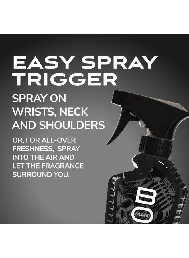 BOD Man Fragrance Body Spray, Black, 8 fl oz (Pack of 2) - Image 4