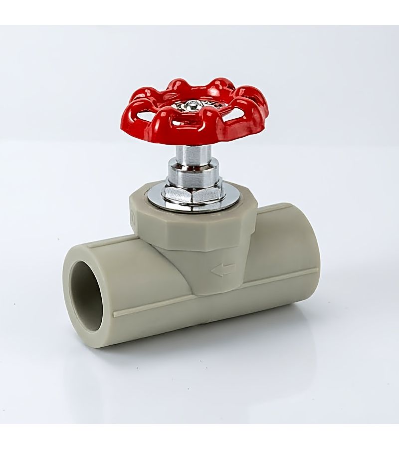 PPR Globe Valve With 304 Stainless Steel Stem For Water Pipes 20mm - Image 1
