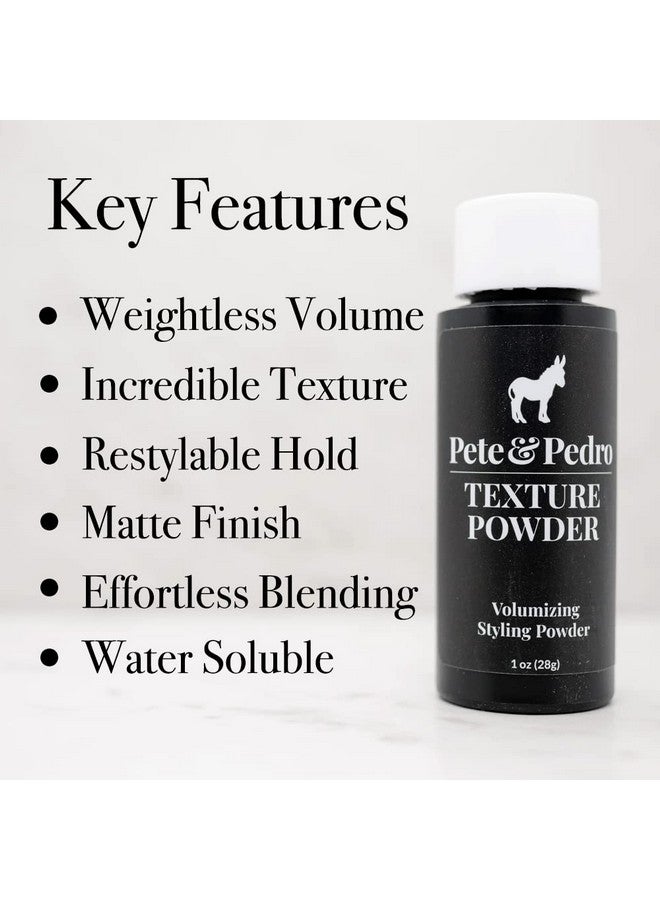بيت اند بيدرو بودرة بيت آند بيدرو تيكستشر - بودرة تصفيف تمنح الشعر قوامًا وكثافة للرجال والنساء | تضيف كثافة وملمسًا هائلين، لمسة نهائية غير لامعة، ترفع الجذور وثباتًا قابلًا لإعادة التصفيف | كما ظهر في برنامج شارك تانك، 1 أونصة. - Image 2