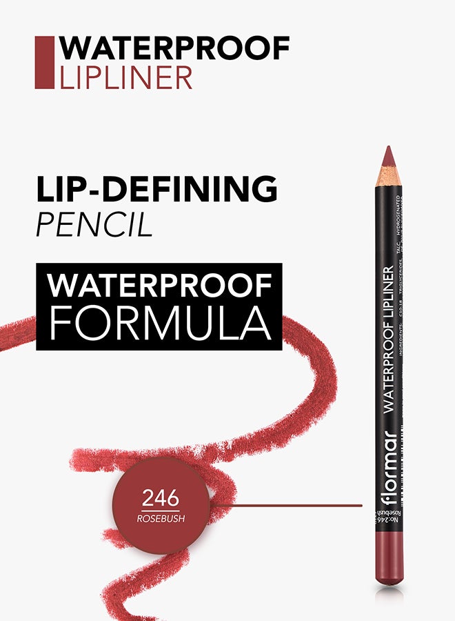 flormar Waterproof Lipliner Pcl-246 Rosebush - Image 5