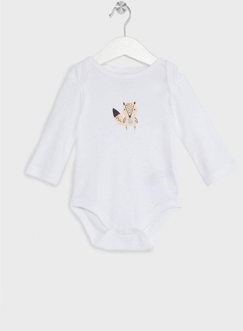 Infant 5 Pack Assorted Bodysuit