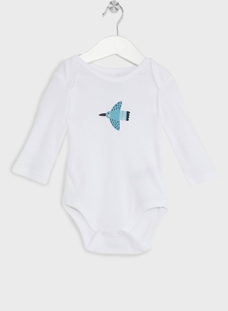 Infant 5 Pack Assorted Bodysuit
