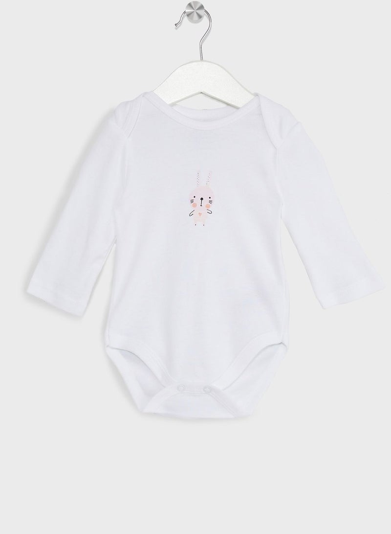 Infant 5 Pack Assorted Bodysuit