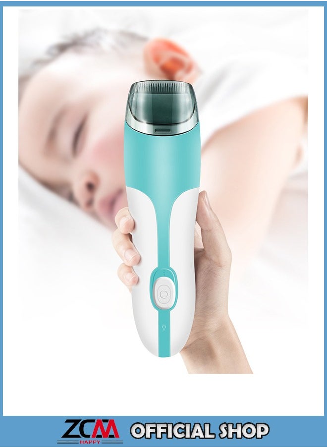 ZCM-HAPPY Children's Automatic Suction Hair Clipper - Silent Electric Trimmer for Kids - Mess-Free Baby Hair Cutting Machine - Safe & Easy Baby Shaving Clipper  - Image 1