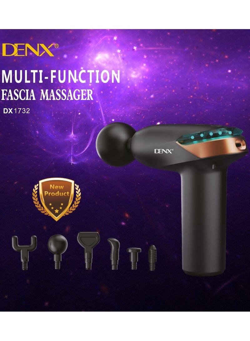 دينكس DX1732، جهاز تدليك ذكي متعدد الاستخدامات مع 6 رؤوس مختلفة - Image 3