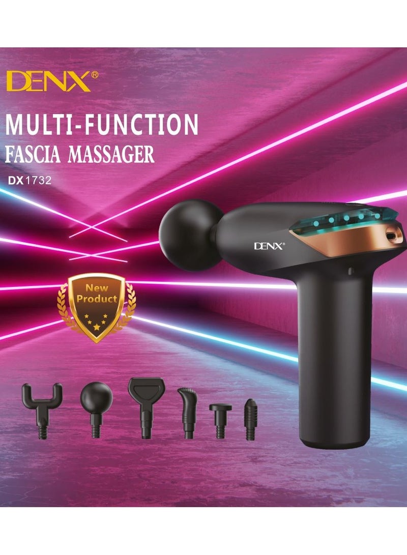 دينكس DX1732، جهاز تدليك ذكي متعدد الاستخدامات مع 6 رؤوس مختلفة - Image 5