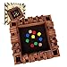 GOTHINK 14 Player Shut The Box Dice Game 115inch Wooden Board Table Math Game with 10 Dices  Math  Decision Skills for AdultsKids Perfect for Home Class Parties  Pubs  Classic Tabletop Fun - Image 4