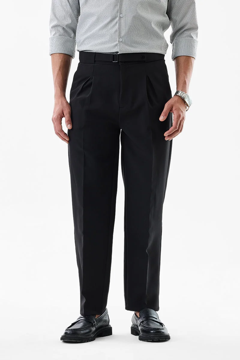 SNITCH Korean Regular Fit Stretch Trousers