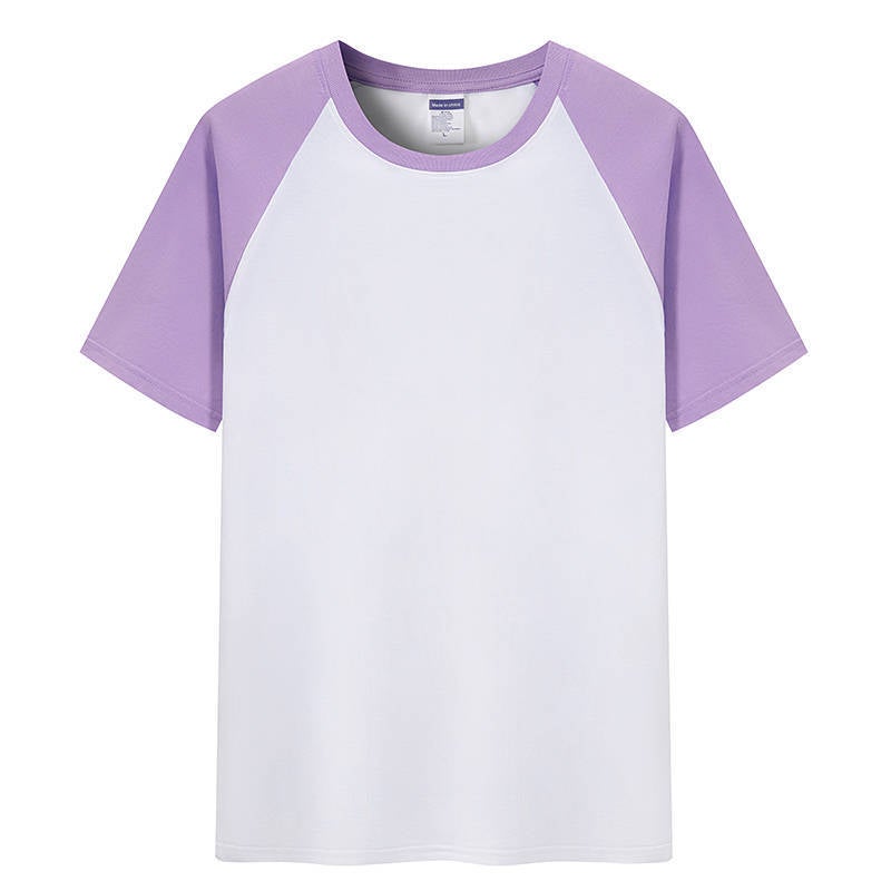 Fine Shoulder Style Pure Cotton T-Shirt Combed Cotton Short Sleeve Printed Logo Kid T-Shirt Young Cyber Celebrity T-Shirt