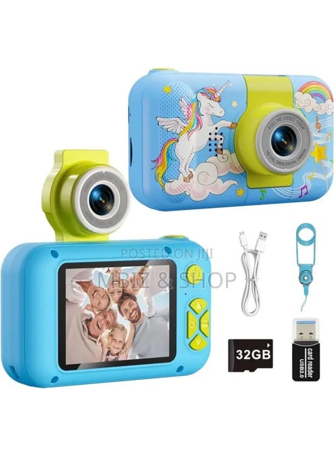 Oteeto OKC02 Kids Camera – 40MP Photos, 1080P HD Video, Selfie Flip Lens, Fun Filters & Games - Image 3