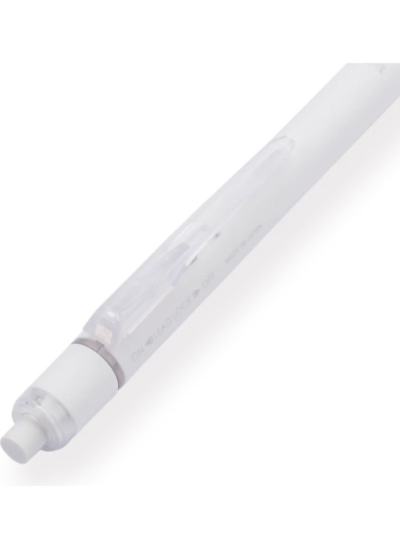 Tombow - Mono Graph Grayscale Color 0.5mm Mechanical Pencil - Wh - Image 1