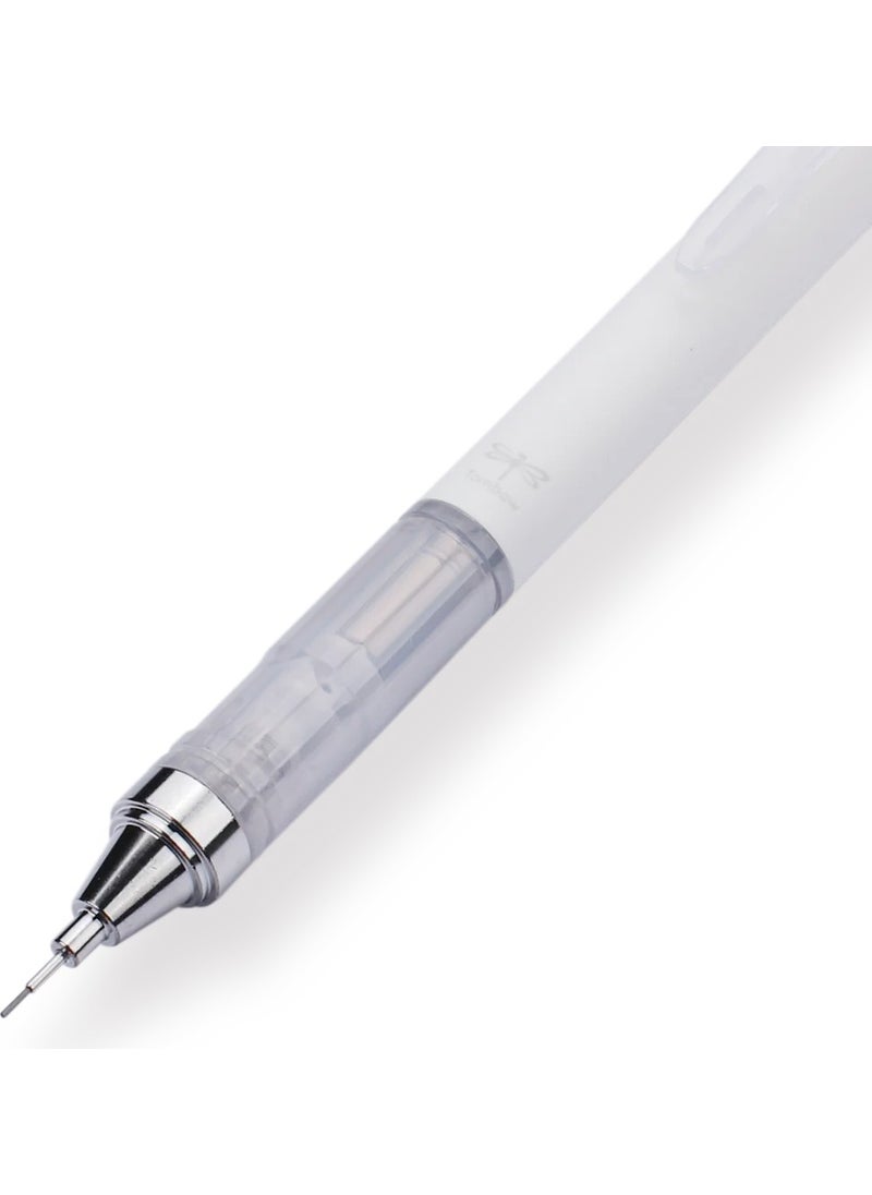 Tombow - Mono Graph Grayscale Color 0.5mm Mechanical Pencil - Wh - Image 1