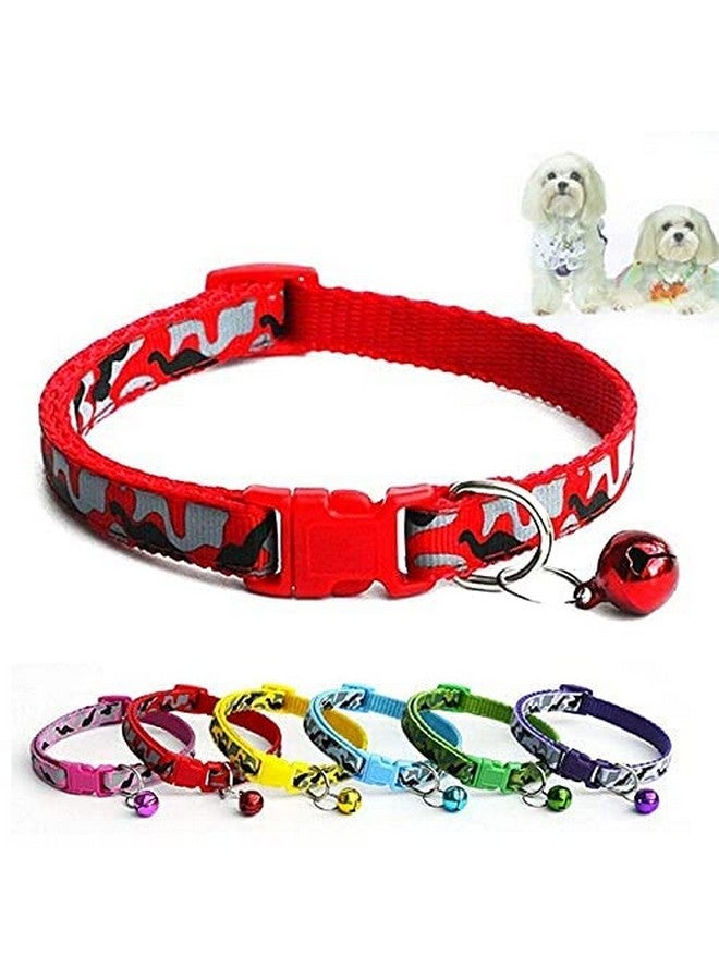 طوق أمان للكلاب الأليفة على شكل عظمة على شكل جرس للقطط الصغيرة والجراء مع مشبك قابل للتعديل وحلقة عنق (عبوة من قطعتين) قد يختلف اللون - Image 5
