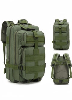 Tactical backpack outdoor 3p Camouflage Canvas Backpack Mountaineering Trekking Camping Backpack Waterproof Sports Travel Camping Backpack Multifunctional outdoor camouflage tactical backpack-Army Green , 30 L , 25CM*23CM*45CM - pzsku/ZD227840FECCE23D37268Z/45/_/1724923178/71487b2c-d60b-4bf9-bc12-56efb4bec0af